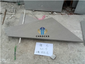Cinderella Grey Marble Step, Grey Marble Staircase, Milano Grey Marble Corner Step,Natural Marble Interior Steps
