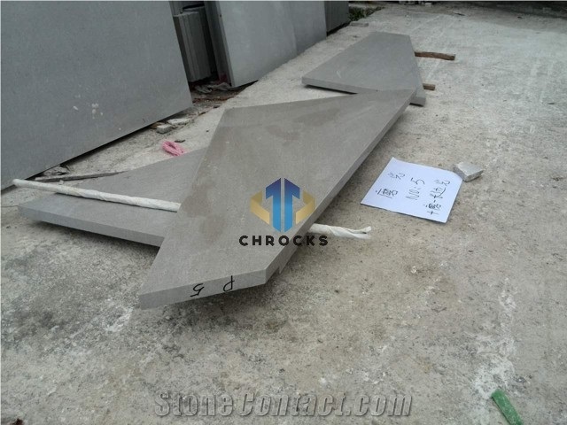 Cinderella Grey Marble Step, Grey Marble Staircase, Milano Grey Marble Corner Step,Natural Marble Interior Steps