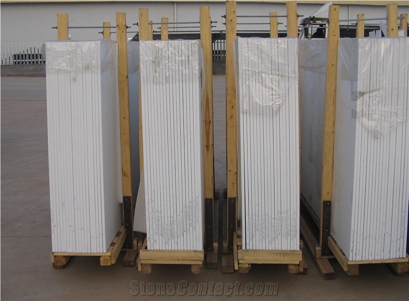 High Quality Pure White Nano Stone Slabs