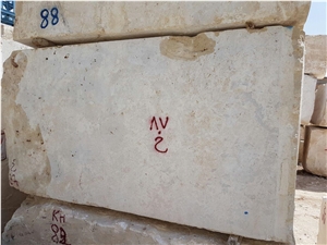 Cream Travertine Blocks, Beige Travertine Blocks