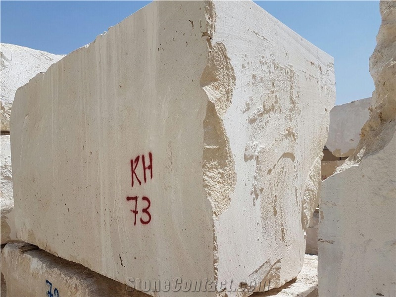 Cream Travertine Blocks, Beige Travertine Blocks