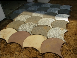Granite Withh Sandstone Paving Granite Withh Sandstone Paving