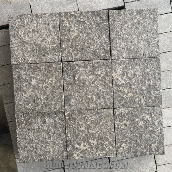 2016 Hot Black Granite Cube Stone, Paving Sets and Floor Covering