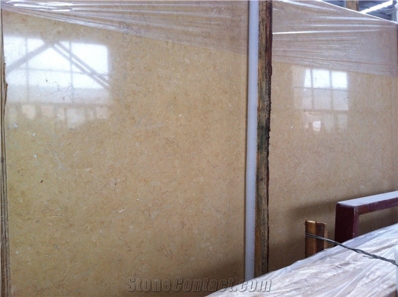 Chinese Supplier Price Quality Assured Jerusalem Gold Slabs, Tiles