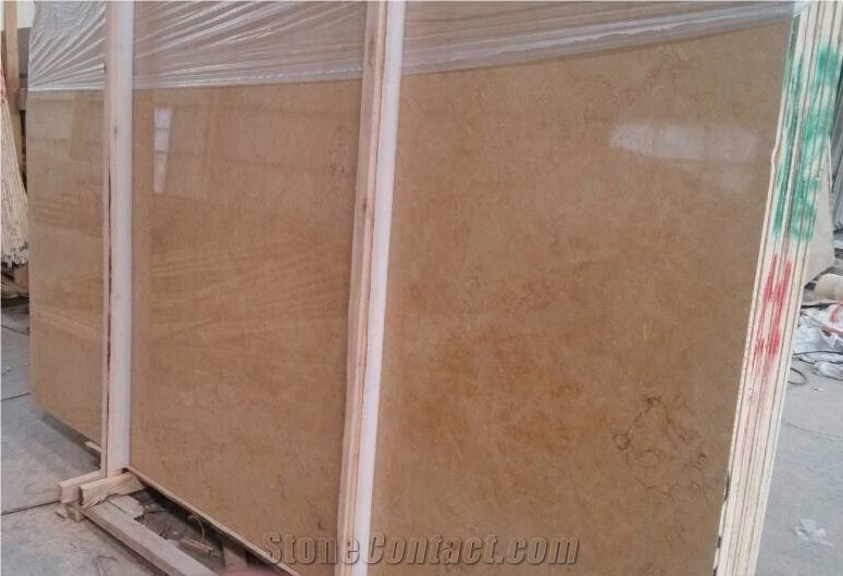 Chinese Supplier Price Quality Assured Jerusalem Gold Slabs, Tiles