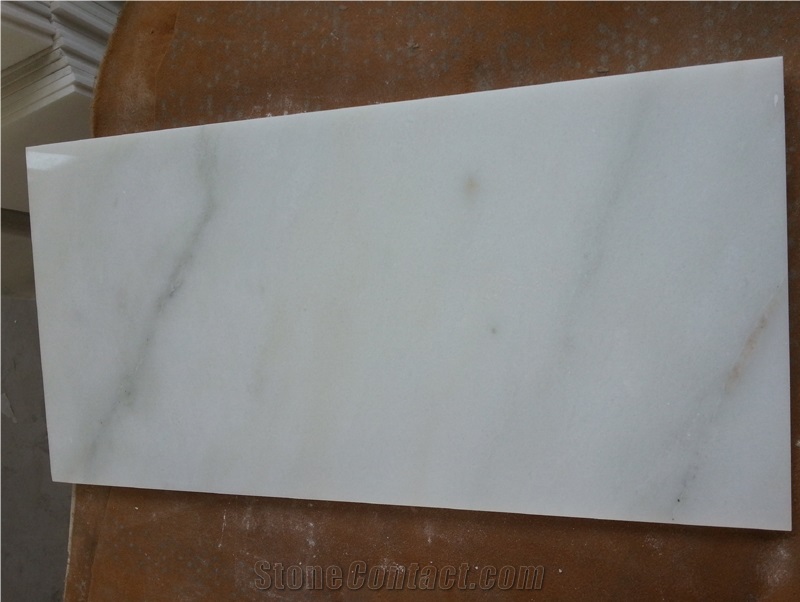 High Quality Polished Danby White Marble Tiles for Flooring