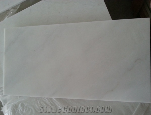 High Quality Polished Danby White Marble Tiles for Flooring