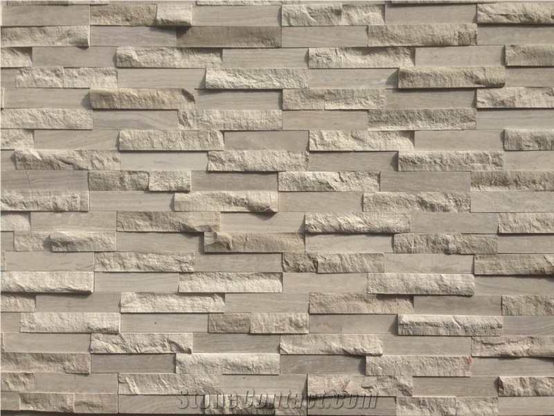 Natural Beige Marble Cultured Stone Thin Stone Veneer