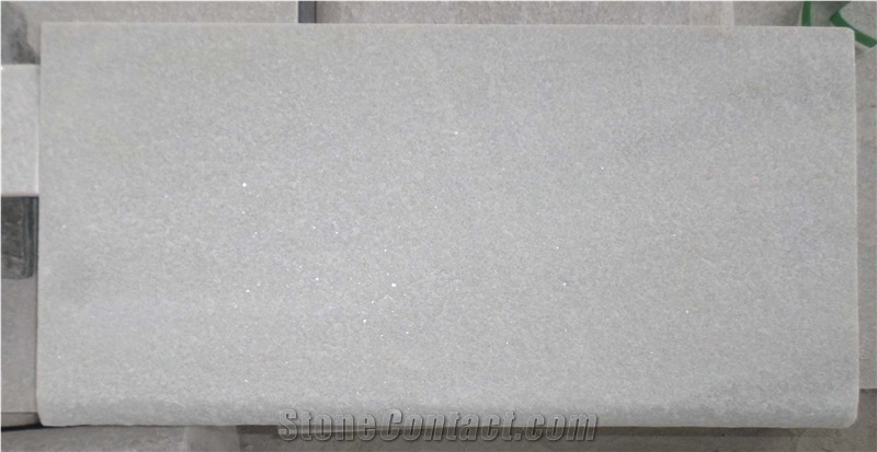 Popular Pure White Quartzite Tiles and Flooring for Landscape