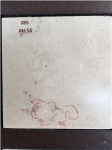 Rh-56 Hebron White Red Veins Limestone