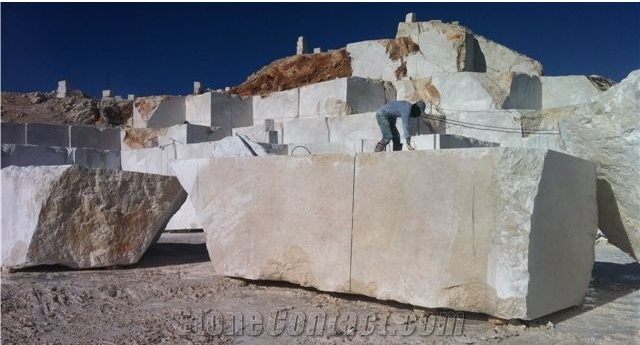 Aegean Delicato Beige Marble Blocks