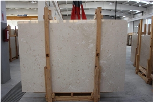 Myra Beige Limestone Tiles & Slabs, Beige Limestone Floor Covering Tiles, Walling Tiles