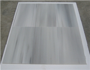 Silver Marmara Marble Tiles & Slabs, White Polished Marble Floor Covering Tiles, Walling Tiles