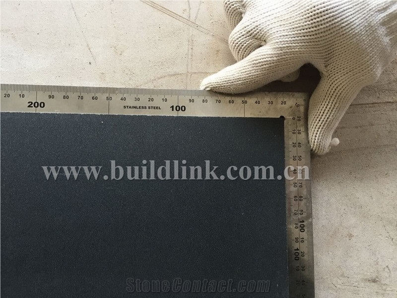 China Black Basalt, Mongolia Black Honed Tiles, Nero Mongolia,Super Mongolia Black Basalt Honed Tiles