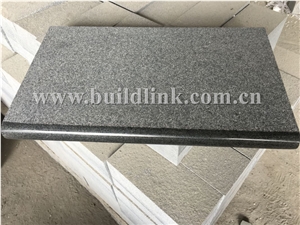 G654 Granite / Padang Dark / Dark Grey Flamed+Polished Bullnose Pool Coping