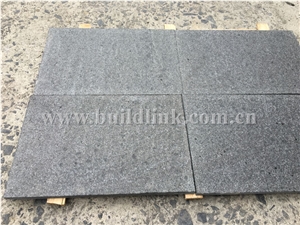 G684 Black Basalt Flamed Tiles, Black Basalt, Raven Black, Black Pearl Flamed Walling & Flooring Tiles