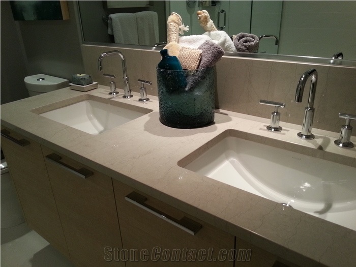 Marble Bathroom Countertop
