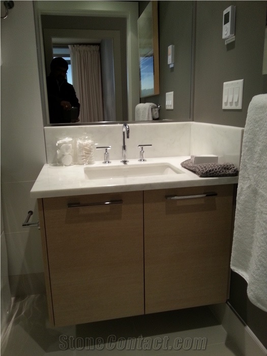 Marble Bathroom Countertop