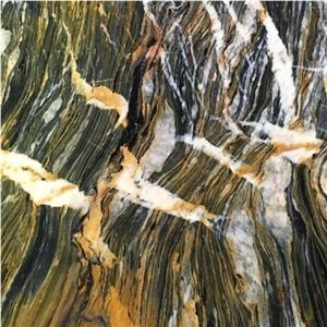 Van Gogh Luxury Green Marble Polished Slabs & Tiles