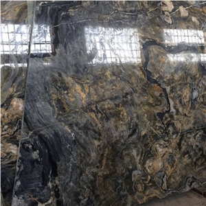 Van Gogh Luxury Green Marble Polished Slabs & Tiles