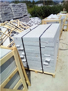 China White Sesame Granite North Silver Grey G603 Non Rust Slant Kerbstone Paving Stone Competitive Prices