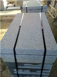 China White Sesame Granite North Silver Grey G603 Non Rust Slant Kerbstone Paving Stone Competitive Prices