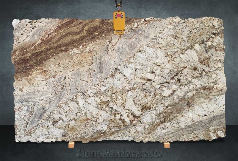 Sienna Bordeaux Granite Slabs