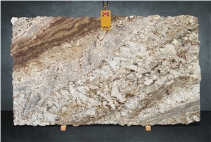 Sienna Bordeaux Granite Slabs