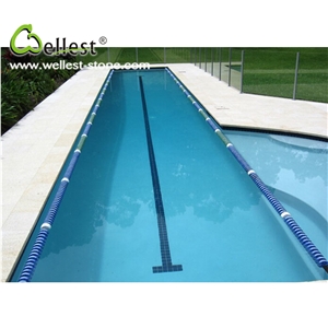 Bullnose Edge G682 Yellow Granite Swimming Pool Coping Tile