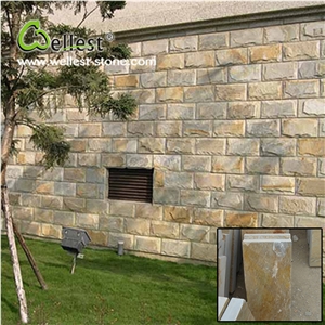 Factory Best Price Yellow Wood Slate Floor Tiles for Exterior