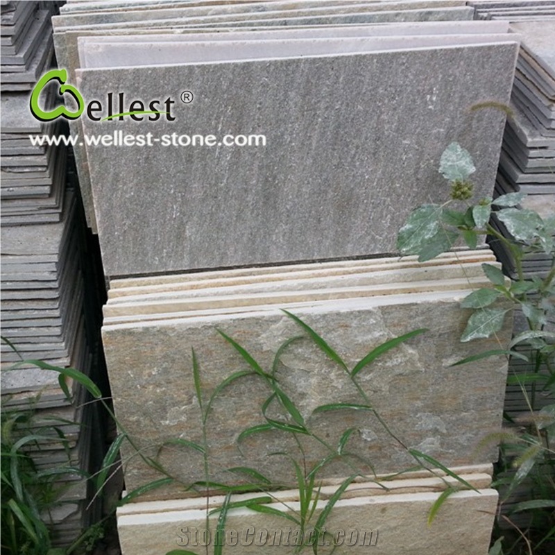 Factory Best Price Yellow Wood Slate Floor Tiles for Exterior