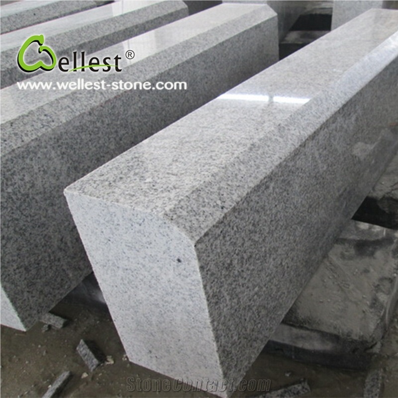 G603 Lunar Pearl Grey Color Granite Edging Stone for Curbs