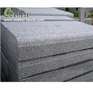 G603 Lunar Pearl Grey Color Granite Edging Stone for Curbs