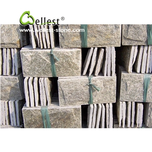Pink Color Quartzite Mushroom Stone for Exterior Wall Cladding Tile