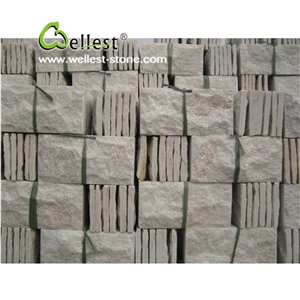 Split Face Grey Quartzite Mushroomed Cladding