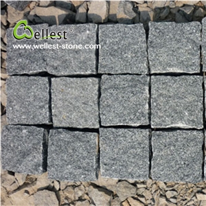 Split Surface Anti-Slip G603 Grey Granite Cobble Paving Stone for Walkway Split Surface Anti-Slip G603 Grey Granite Cobble Paving Stone for Walkway
