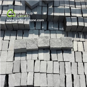 Wholesale Flamed Finished G603 Grey Granite Cube Stone Pavers for Garden Pathway