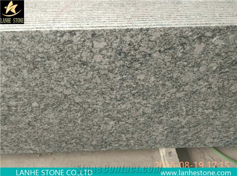 China Spray White Granite Kitchen Countertop,Sea Wave Granite Countertops