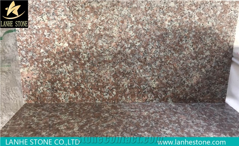 Peach Red,G687 Granite Tile & Slab,Chinese Red Granite Slabs,Chinese Cheap Granite Tiles,Flamed Tiles