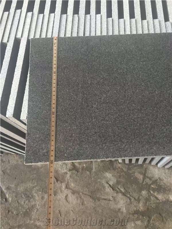 Fargo G654 Granite/Padang Black Polished Tiles and Slabs, China Grey Granite Wall/Floor Tiles, Dark Grey Granite/China Impala/Sesame Black Polished Wall/Floor Covering