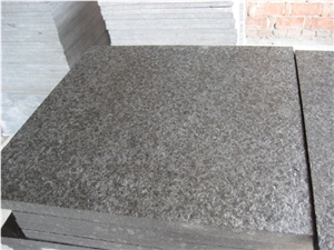 Fargo G684 Black Basalt Flamed Tiles, G684 Black Pearl Basalt Antique Surface Tiles, China Black Basalt Anti-Slipping Surface Tiles