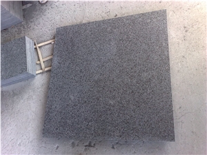 Fargo G684 Black Basalt Flamed Tiles, G684 Black Pearl Basalt Antique Surface Tiles, China Black Basalt Anti-Slipping Surface Tiles