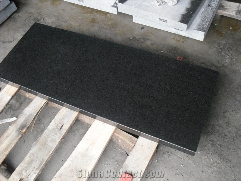Fargo G684 Black Basalt Polished Stairs, Black Pearl Steps, China Black Basalt Stair Treads, China Black Basalt Staircase
