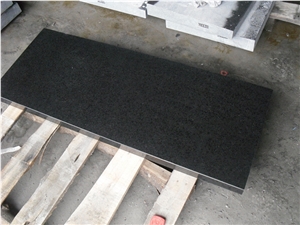 Fargo G684 Black Basalt Polished Stairs, Black Pearl Steps, China Black Basalt Stair Treads, China Black Basalt Staircase