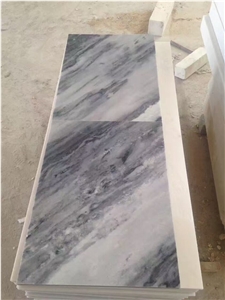 White and Cloudy Grey Marble Slabs & Tiles, China White Marble White and Cloudy Grey Marble Slabs & Tiles, China White Marble