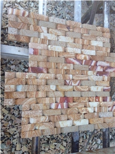 Beige Slate,Indian Autumn Slate Cultured Stone for Wall Cladding