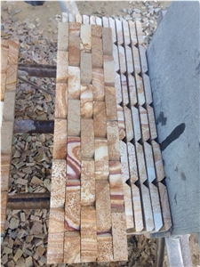 Beige Slate,Indian Autumn Slate Cultured Stone for Wall Cladding