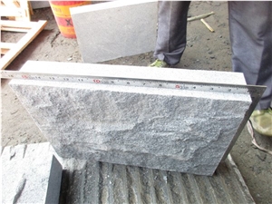 G654 Granite Mushroom Stone/ China Impala Black Sesame Grey Granite Mushroom Stone for Wall Cladding