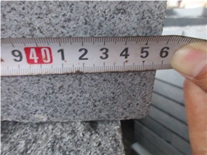 G654 Granite Mushroom Stone/ China Impala Black Sesame Grey Granite Mushroom Stone for Wall Cladding