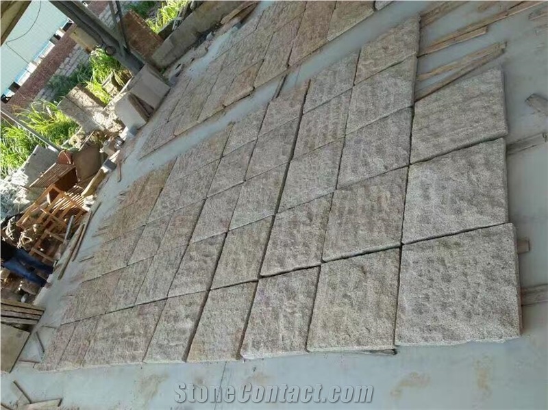 G682 Granite Stone for Pavers, Cheap Paving Stone, G682 Yellow Granite Floor Covering